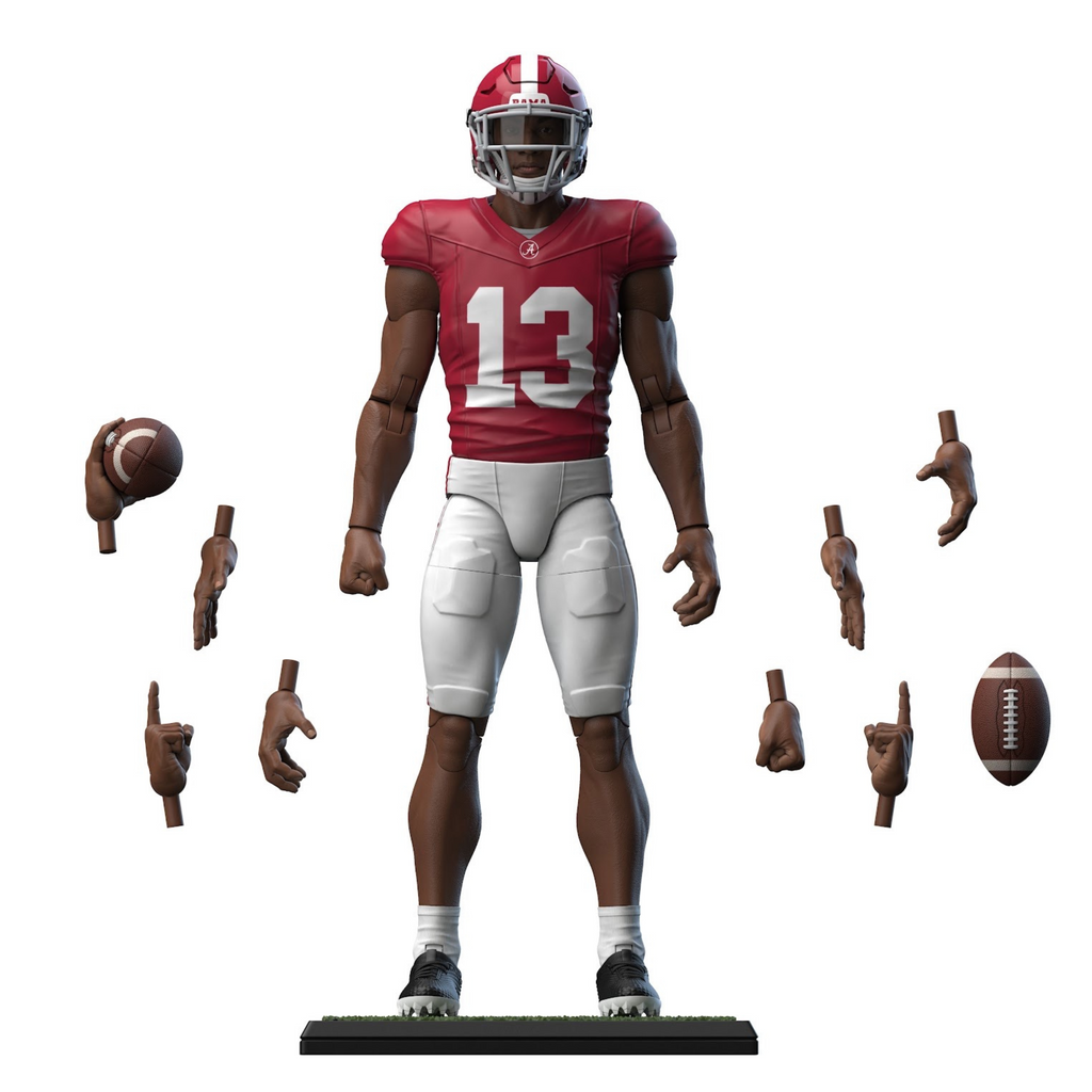 alabama football 13 helmet Malachi Moore #13 | Alabama 2024