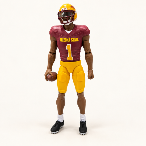 #1 Arizona State Walk-On Player | Dark – Collegiate Legends Action Figure