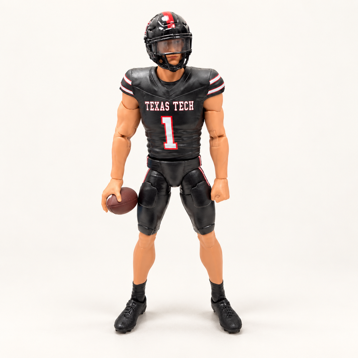 #1 Texas Tech Walk-On Player | Light – Collegiate Legends Action Figure