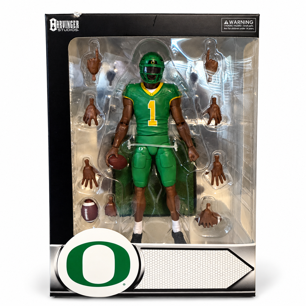Oregon #1 Walk-On Player- Dark | Collegiate Legends Action Figure