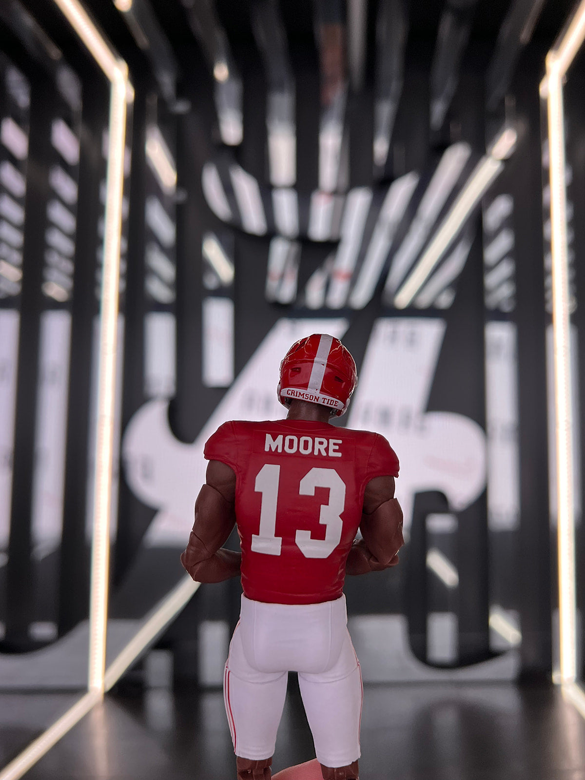 alabama football 13 helmet Malachi Moore #13 | Alabama 2024