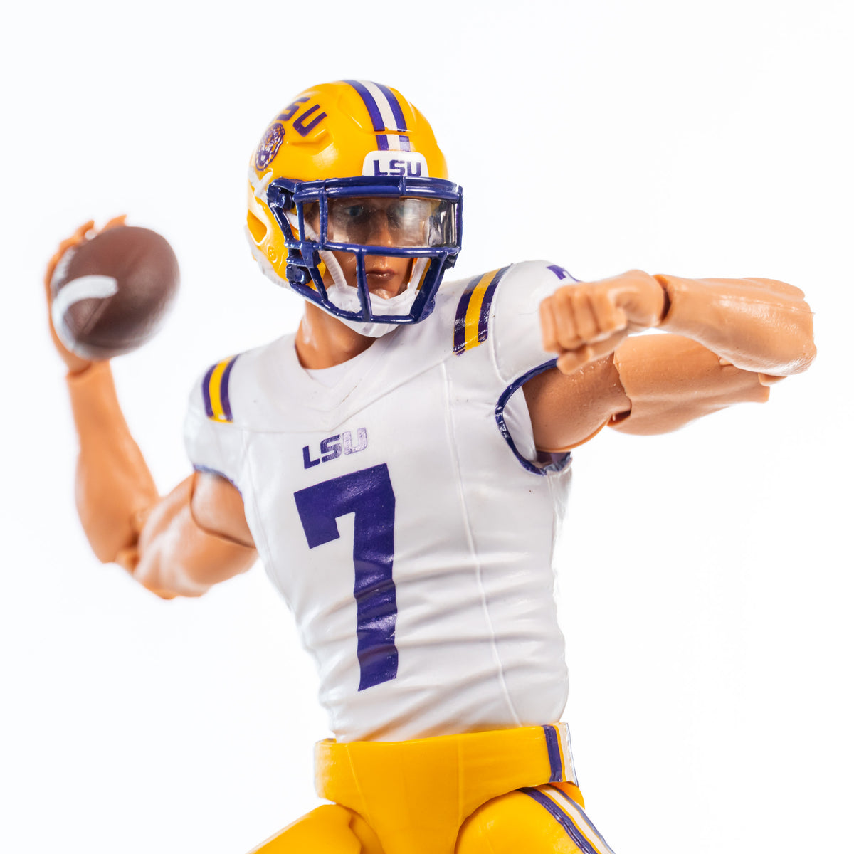 #7 LSU Walk-On Player | Light – Collegiate Legends Action Figure