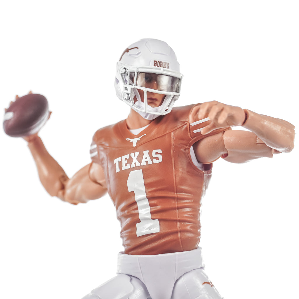 #1 Texas Walk-On Player | Light – Collegiate Legends Action Figure