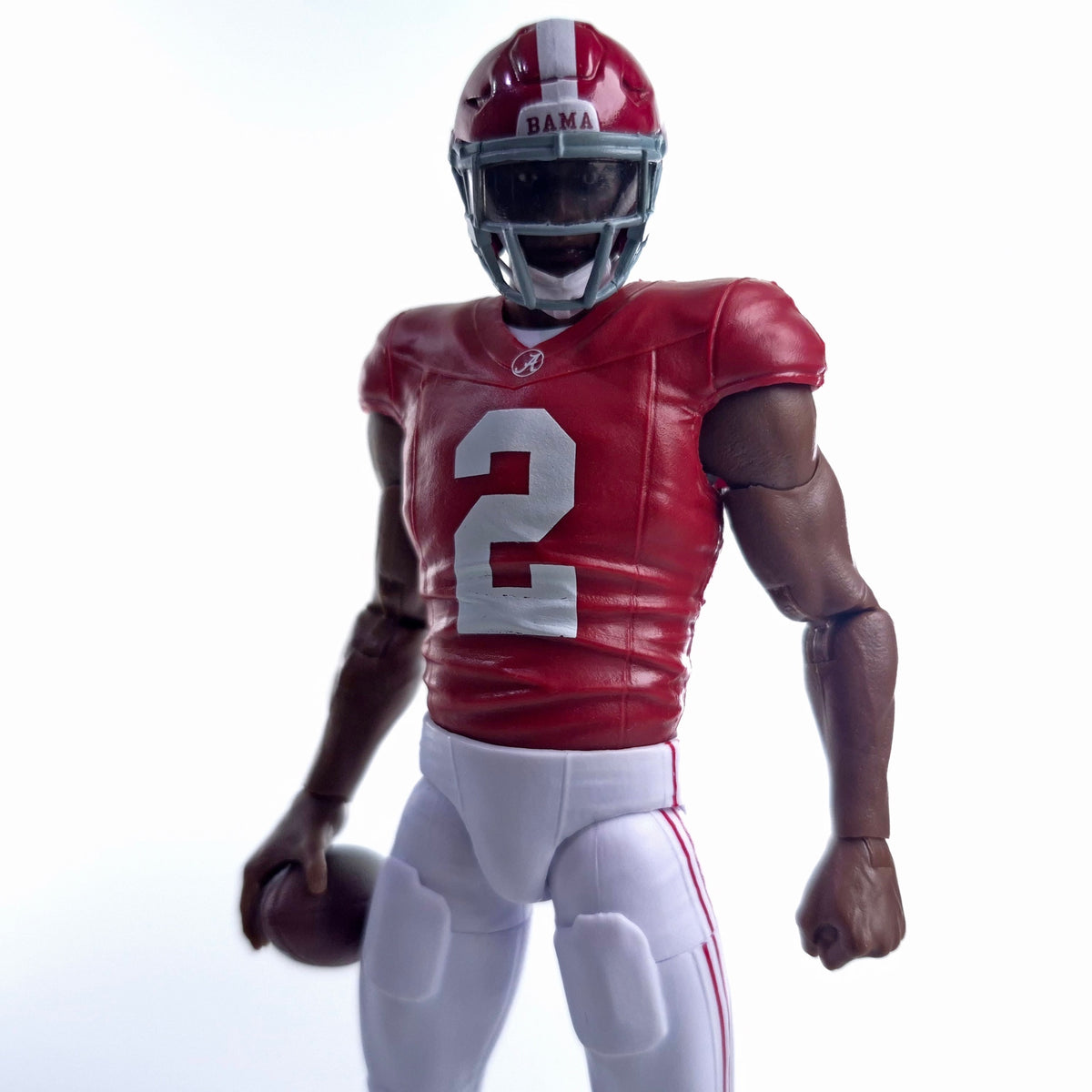 Collegiate Legends Ryan Williams Alabama Crimson Tide 6-inch articulated action figure in home jersey with football