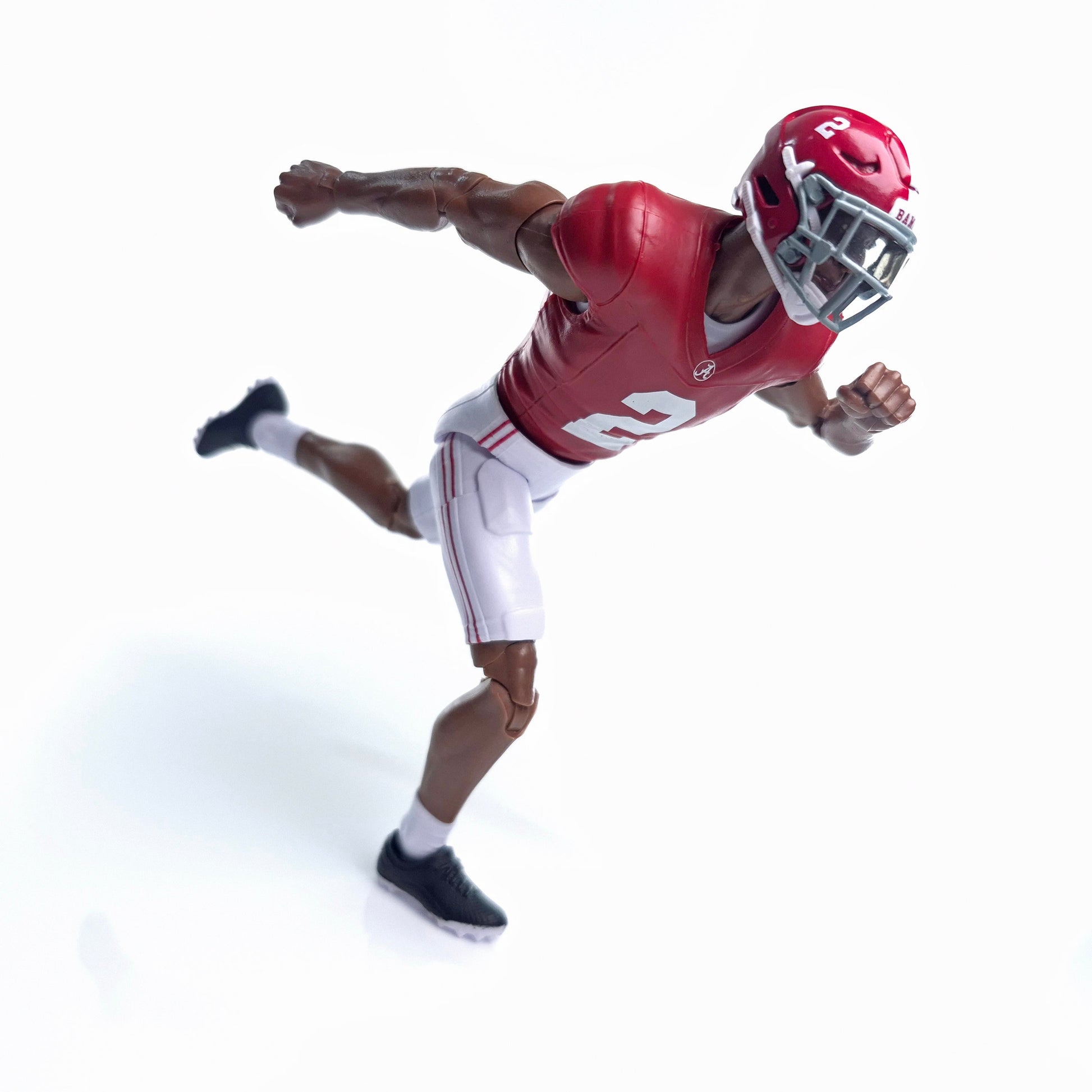 Collegiate Legends Ryan Williams Alabama Crimson Tide 6-inch articulated football action figure in running pose