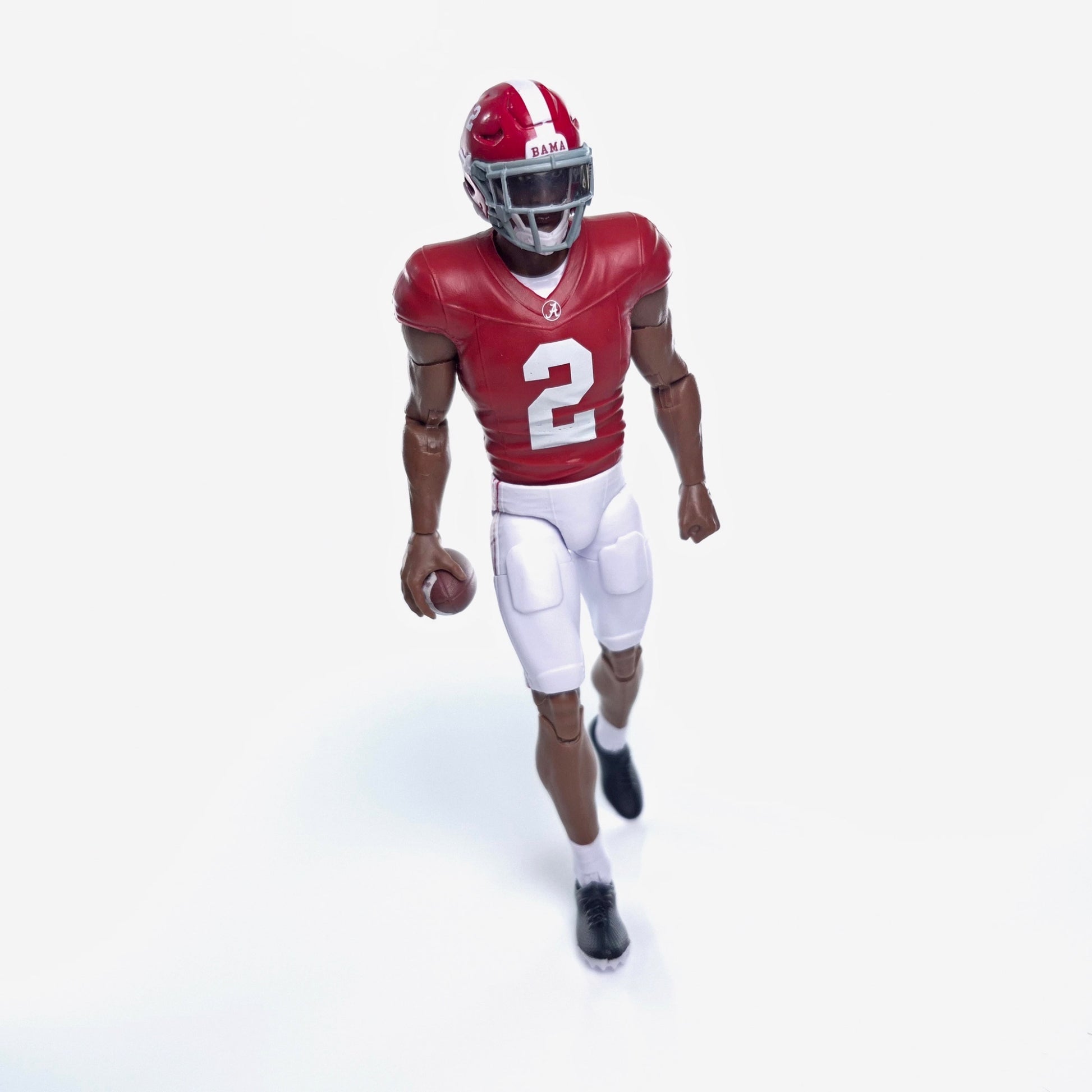 Collegiate Legends Ryan Williams Alabama Crimson Tide 6-inch articulated action figure in home jersey with football